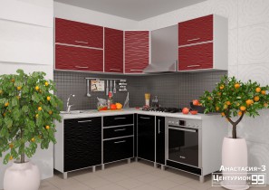 Угловой кухонный гарнитур Анастасия 3