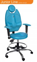 Кресло Kulik-System Trio Light blue (Трио) Junior line