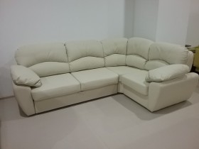 Диван угловой кожаный Эвита код Р300-032