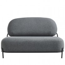 Диван Sofa 2х местный серый HE512-11