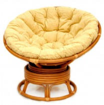 Кресло механическое PAPASAN Matte (коньячный)