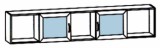 Полка Р11.04, (в/ш/г) 386х1960х280 мм
