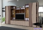 Современная стенка Бриджи со стразами