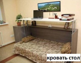 Шкаф-кровать для гостиниц, хостелов и общежитий