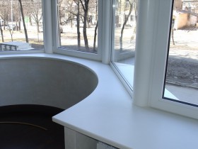 Подоконники из искусственного камня