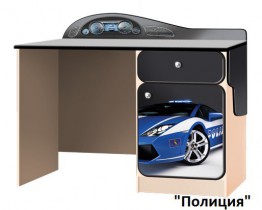 Стол детский письменный с машинками