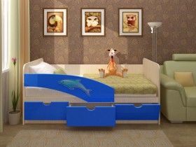 Кровать Дельфин 3D