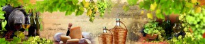 Кухонный фартук Albico Виноград