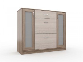 Комод "Стандарт 2.3 стекло"