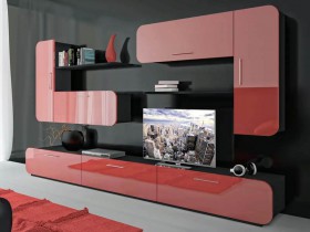 Стенка глянцевая Модерн -3
