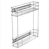Корзина в базу ~150 двухуровневая карго (100х470мм, боковое крепление)