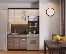Кухонный гарнитур ВЕНЕЦИЯ-1, ширина 1,6м