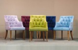 Мягкие стулья с подлокотниками "Rosso" от Sofas&Decor