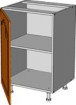 Тумба 30. Одна дверь. Одна полка. Габариты корпуса: 720х300х500, фрезерованный фасад МДФ