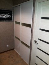Двери купе Эра комбинированные с горизонтальными вставками