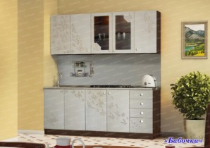 Кухонный гарнитур "Бабочки" (2.0м)