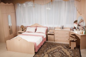 Спальный гарнитур "Александра" (Кровать 1.4м х 2м), Террикон